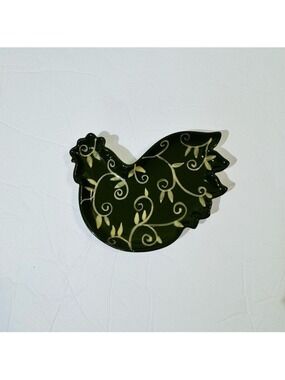Cracker Barrel Elegant Rooster by Susan Winget Spoon Rest